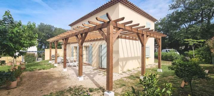 Construction à ossatures bois Saint-Cyr-sur-Mer